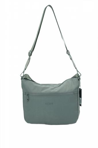 Bolso de hombro y bandolera kcb shine gris 3242 GR