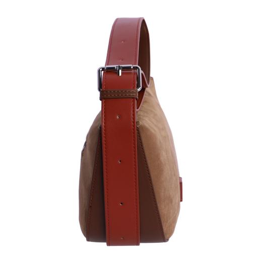 Bolso de hombrodon algodón camel RI7837 012 [3]