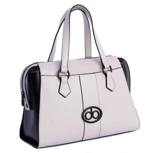 Bolso de homrbo don algodón blanco roto QI7816 522