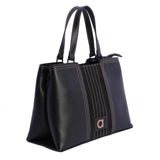 Bolso de mano amichi negro RI5307 001
