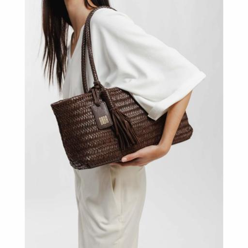 Bolso de mano de piel biba Perkins PER1L [3]