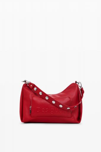 Bolso de mano desigual half logo mayari maxi rojo 24WAXP98 3 [3]