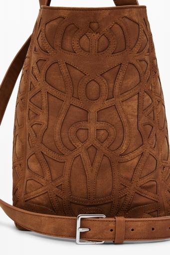 Bolso de mano desigual oasis valdivia marron 24WAXP96 6 [6]