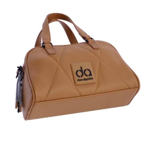 Bolso de mano don algodon camel QI7813 012 [2]