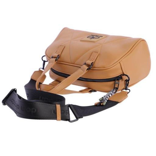 Bolso de mano don algodon camel QI7813 012 [3]