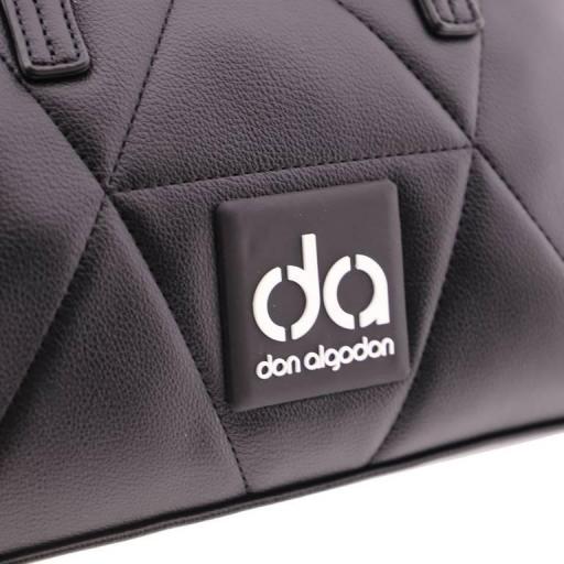 Bolso de mano don algodon negro QI7813 001 [3]