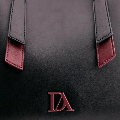 Bolso de mano don algodón negro RI7815 001 [6]