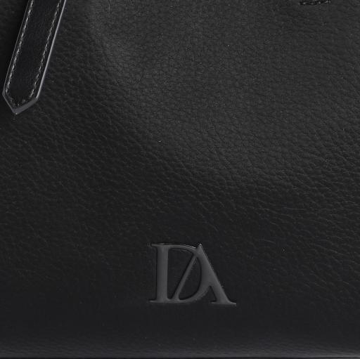 Bolso de mano don algodón negro RI7856 001 [2]