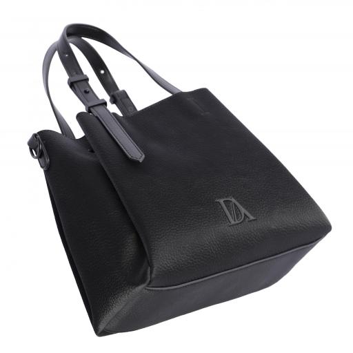 Bolso de mano don algodón negro RI7856 001 [5]