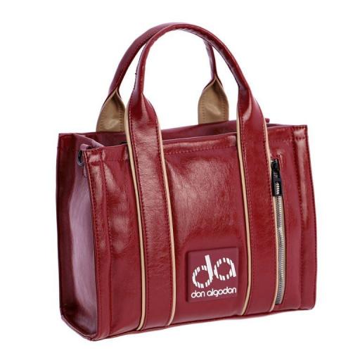 Bolso de mano don algodon terracota QI7841 515 [0]