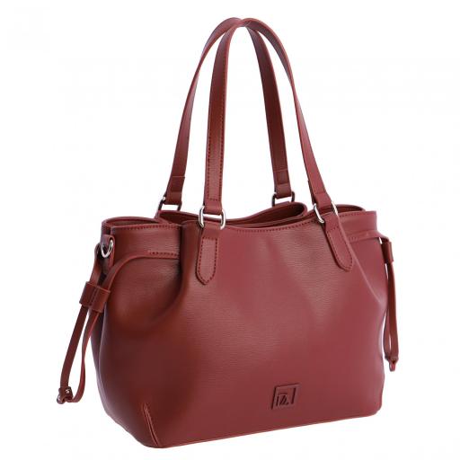 Bolso de mano don algodón terracota RI7845 515 [1]