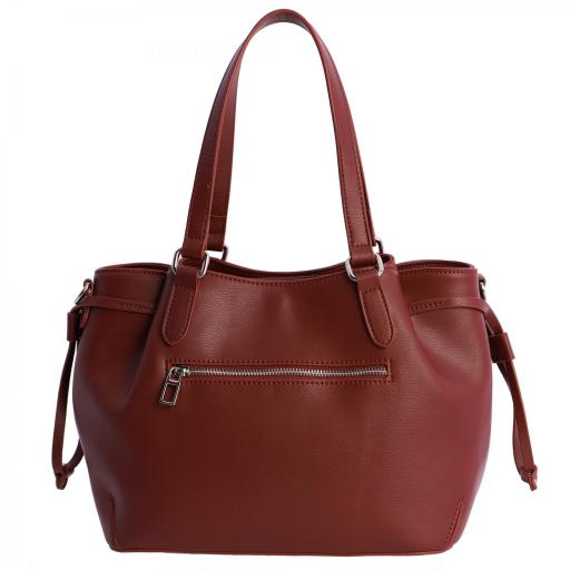 Bolso de mano don algodón terracota RI7845 515 [2]
