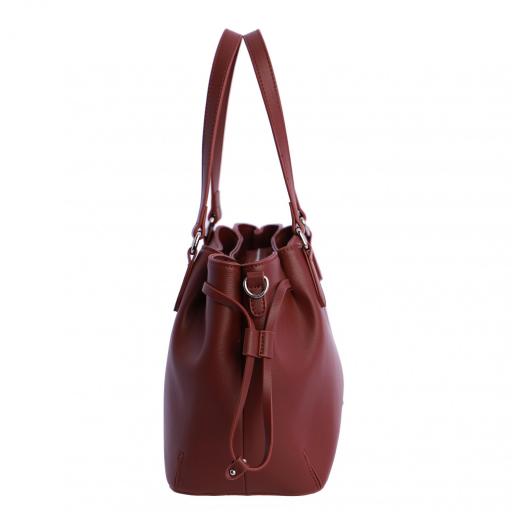 Bolso de mano don algodón terracota RI7845 515 [3]