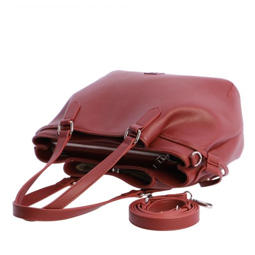 Bolso de mano don algodón terracota RI7845 515 [4]