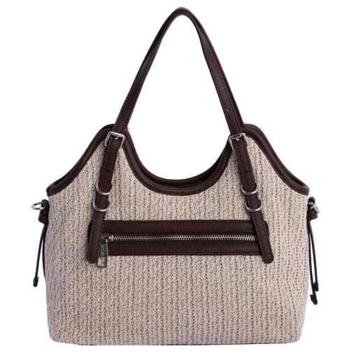 Bolso de mano o cruzar amichi rafia SV5307 [2]