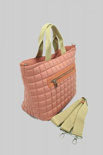 Bolso de mano provenza don algodón rosa RV7830 025 [2]