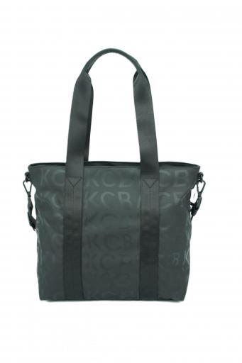 Bolso de mano y bandolera kcb stamp negro 3201 NE [0]