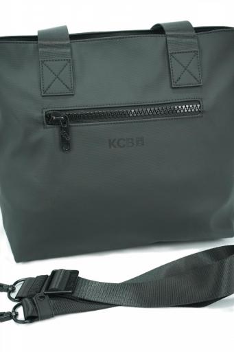 Bolso de mano y bandolera kcb stamp negro 3201 NE [6]