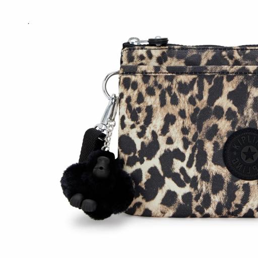 Bolso de mano y bandolera kipling riri b wild leopard I7780 6JP [4]