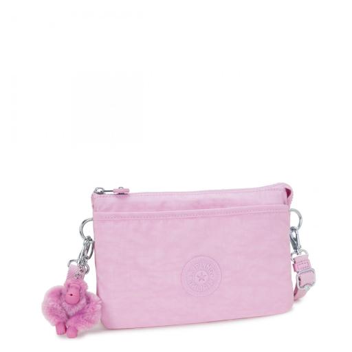 Bolso de mano y bandolera kipling riri rosa I7590 R2C [3]