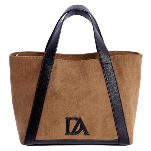 Bolso de mano y cruzar don algodón Camel SI7818 [4]