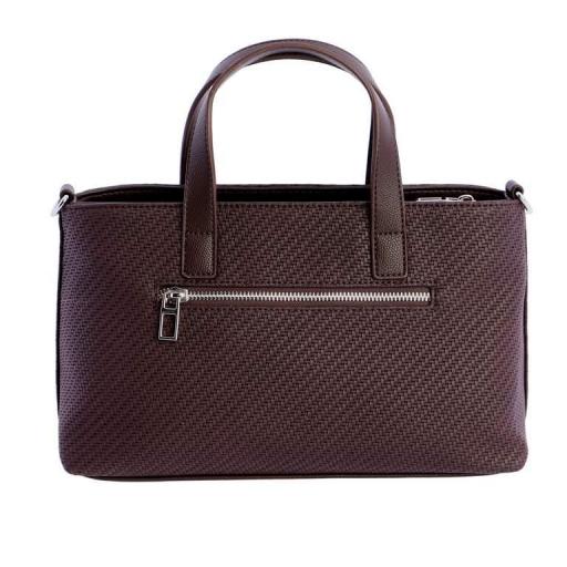 Bolso de mano y cruzar don algodón Marrón SI7816 [1]