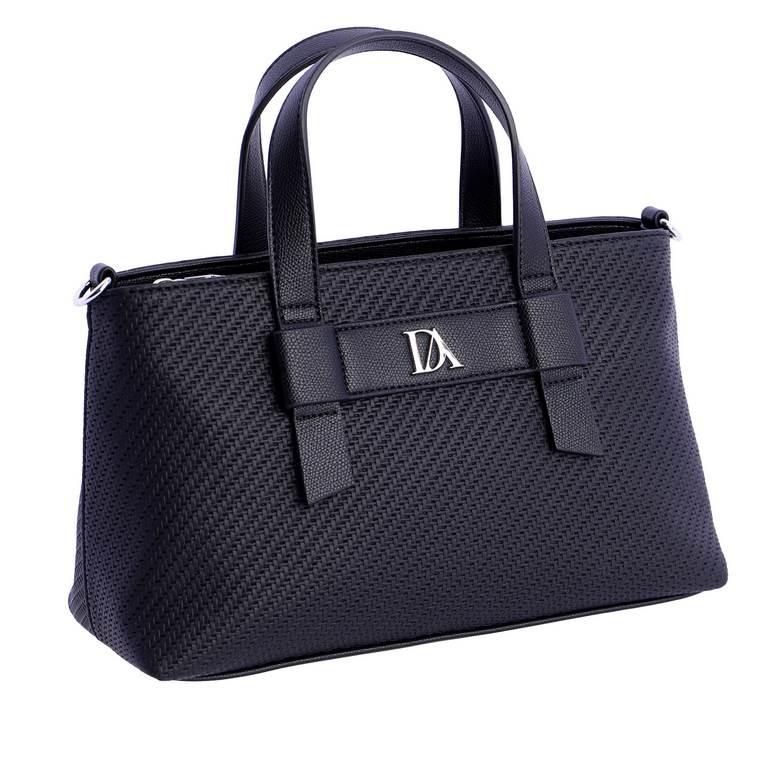 Bolso de mano y cruzar don algodón Negro SI7816