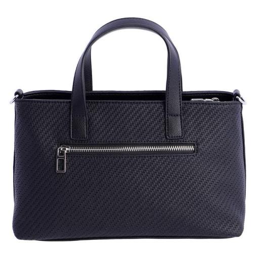 Bolso de mano y cruzar don algodón Negro SI7816 [1]