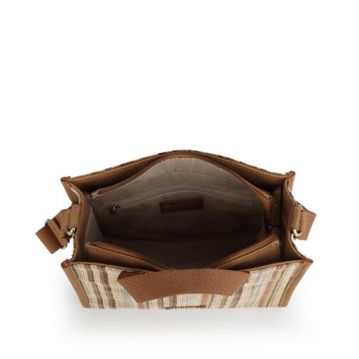 Bolso de mano y cruzar gabol amore rafia 605206 [3]