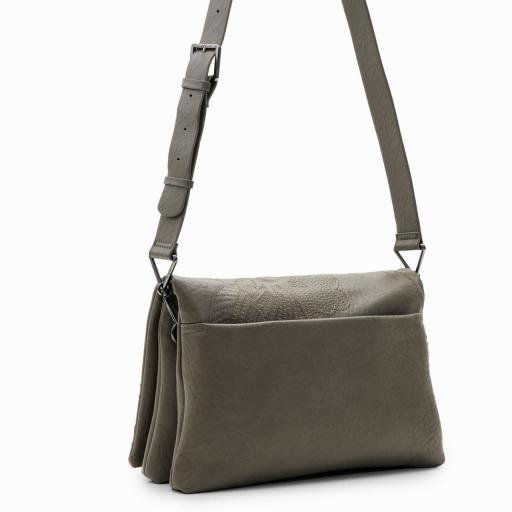 Bolso desigual alpha dortmund flap gris alquitran 23WAXP7520 [3]