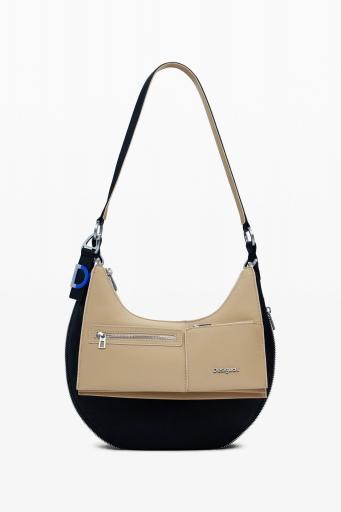 Bolso desigual desmontable bicolor 25WAXP49 2 [0]
