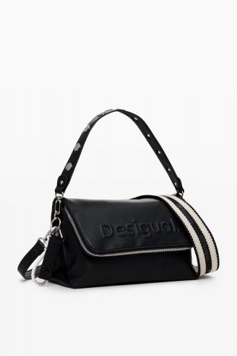 Bolso desigual half logo venecia 3.0 negro 24WAXP42 2 [1]