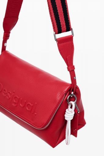 Bolso desigual half logo venecia 3.0 rojo 24WAXPA0 3 [4]