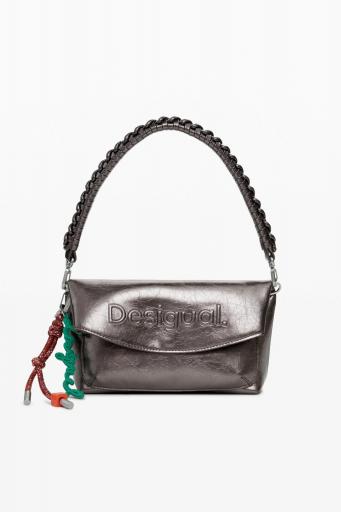 Bolso desigual logo 3D solapa metalizado 25WAXPAQ 6 [0]