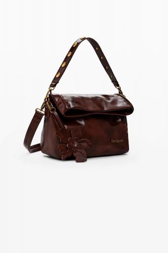 Bolso desigual mediano efecto piel brillante 25WAXPCB 6 [2]