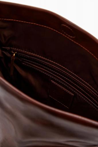Bolso desigual mediano efecto piel brillante 25WAXPCB 6 [5]