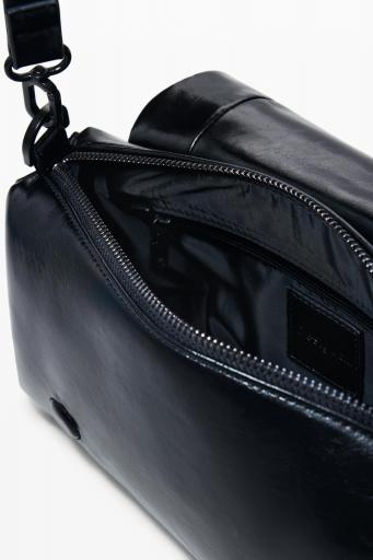 Bolso desigual naron medium flap negro 25WAXP90 2 [5]