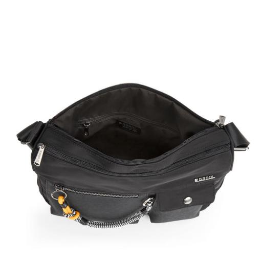 Bolso gabol aisha 2 apartados negro 604414 [3]