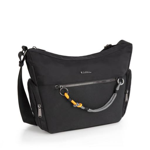 Bolso gondola mediano  gabol aisha negro 604420 [4]