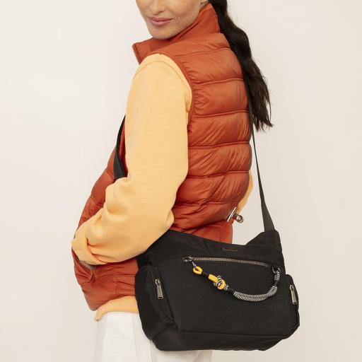 Bolso gondola mediano  gabol aisha negro 604420 [6]