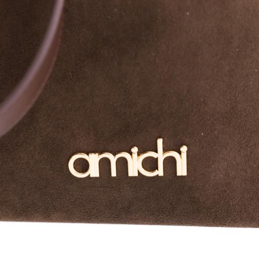 Bolso grande shopper amichi marrón RI2006 051 [5]