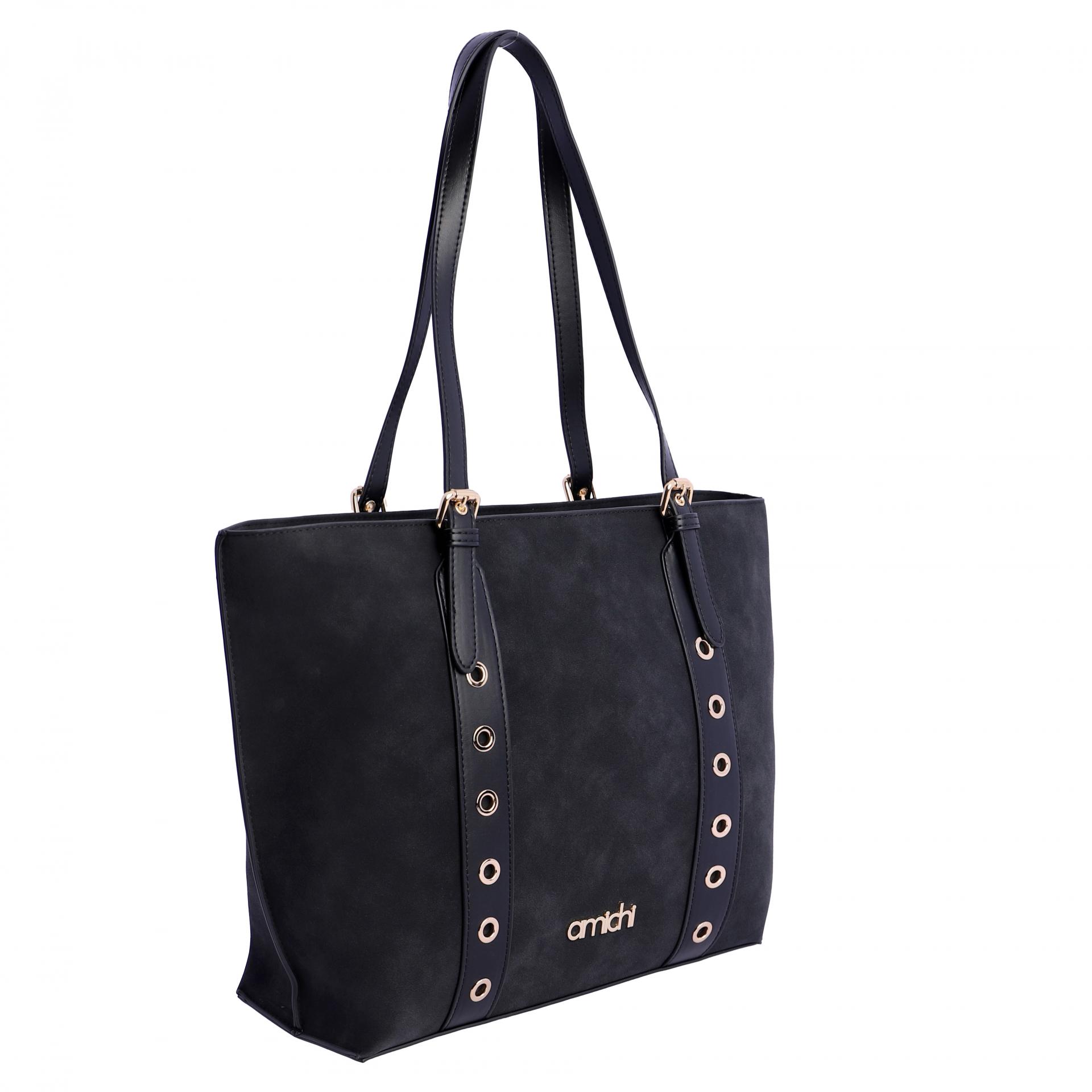 Bolso grande shopper amichi negro RI2956 001