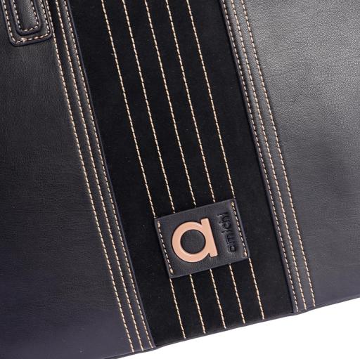 Bolso grande shopper amichi negro RI5306 001 [6]