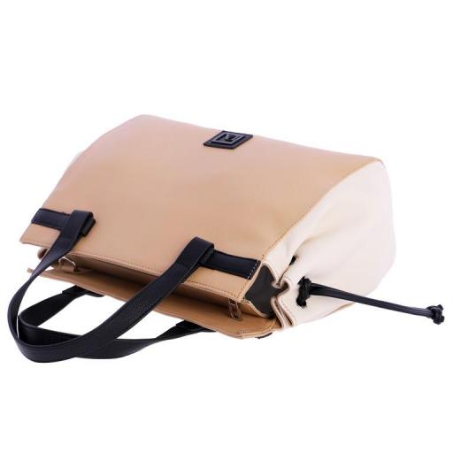 Bolso hobo don algodón beige SV7806 004 [4]