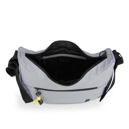 Bolso media luna mujer gabol leire gris 605112 [3]