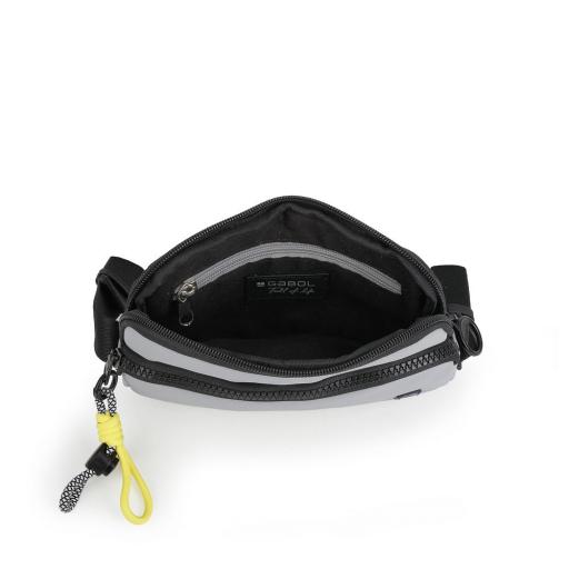 Bolso mini 2 apartados gabol leire gris 605100 [3]