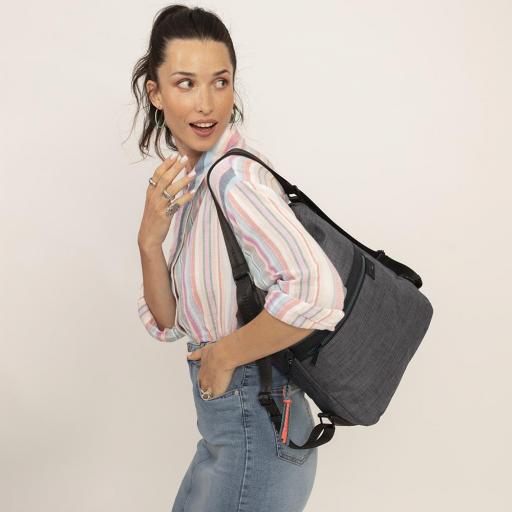 Bolso mochila gabol shani gris 604036 [5]