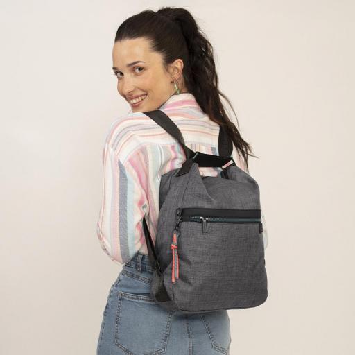 Bolso mochila gabol shani gris 604036 [6]