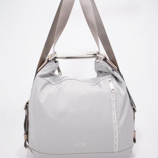 Bolso mochila kcb combo gris 2819-6 G [6]