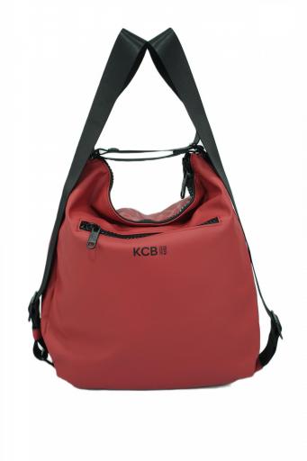 Bolso mochila kcb stamp burdeos 3205 BU [7]